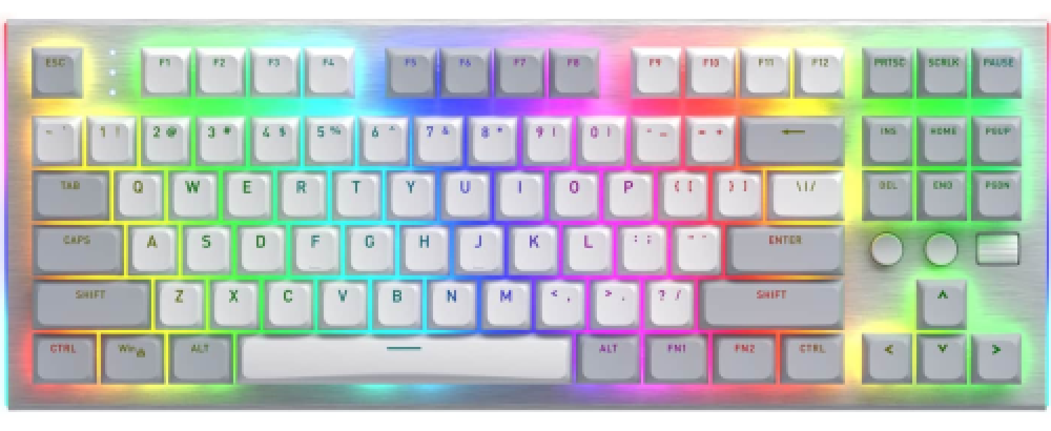 Klaviatūra Hator HTK561US Gravity TKL (HTK561US)