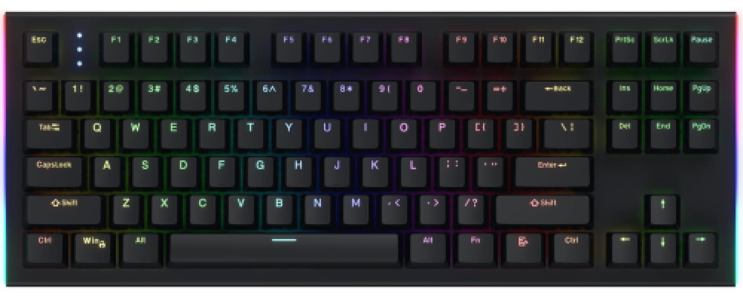 Klaviatūra Hator HTK550US Gravity X TKL (HTK550US)