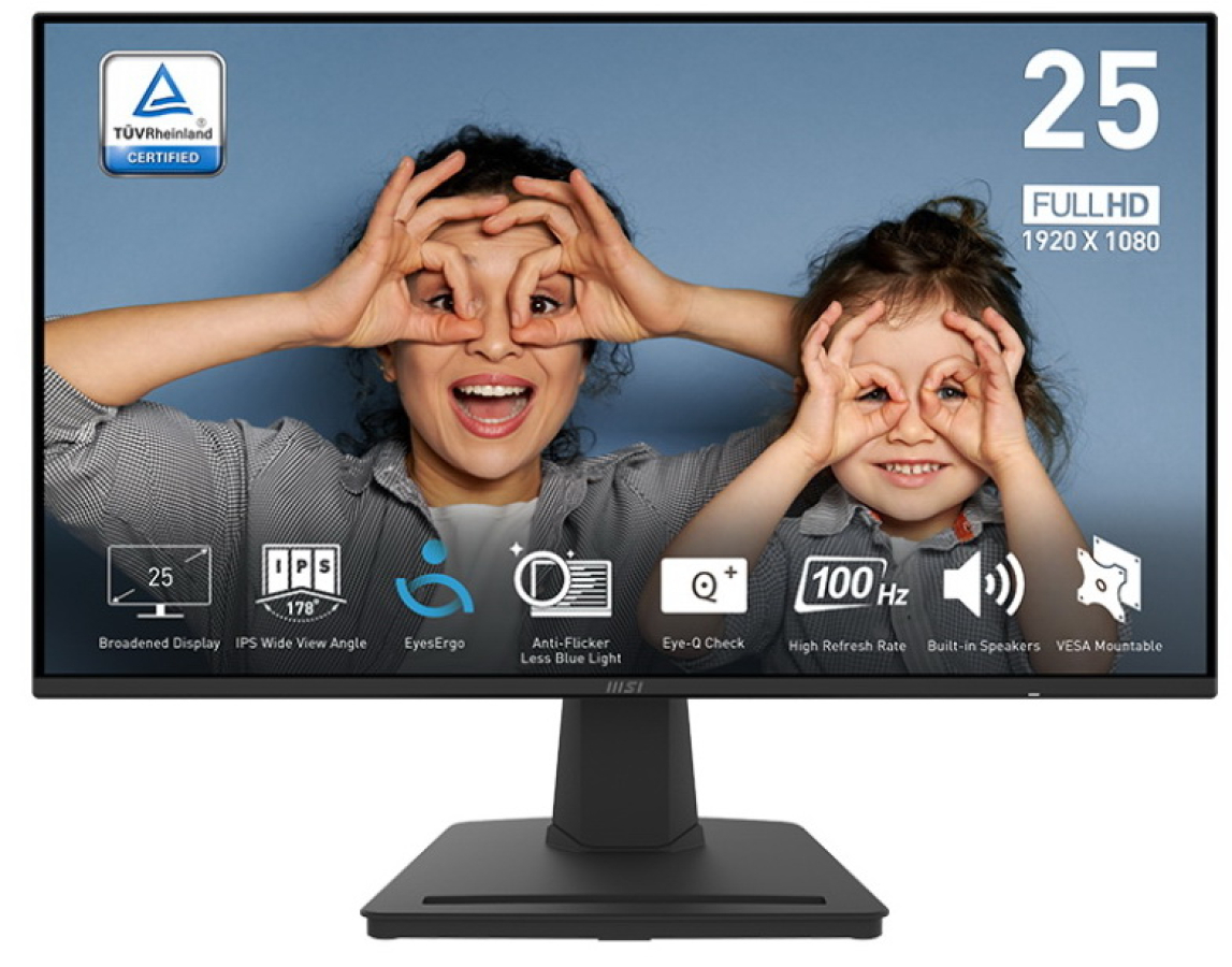 Monitors MSI PRO MP252 24.5 FHD IPS (PRO MP252)