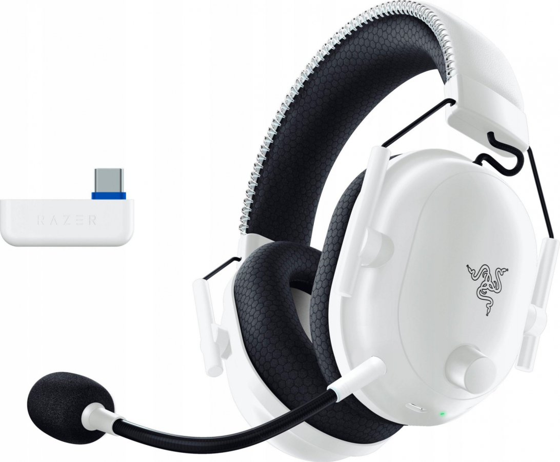 Headphones Razer BlackShark V2 Pro for PlayStation White (RZ04-04530600-R3G1)