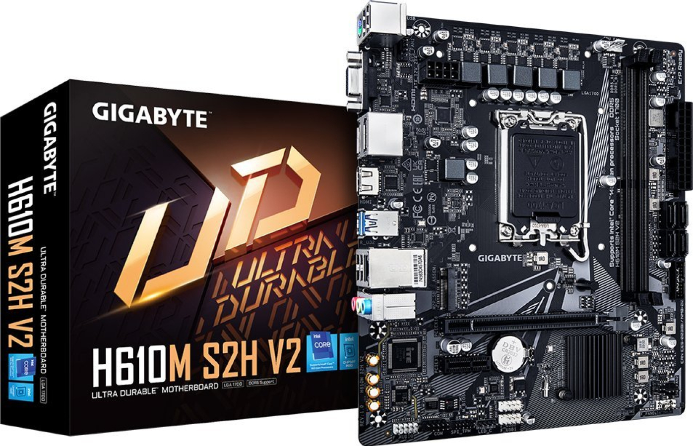Pamatplate Gigabyte H610M S2H V2 (H610MS2HV21.0)