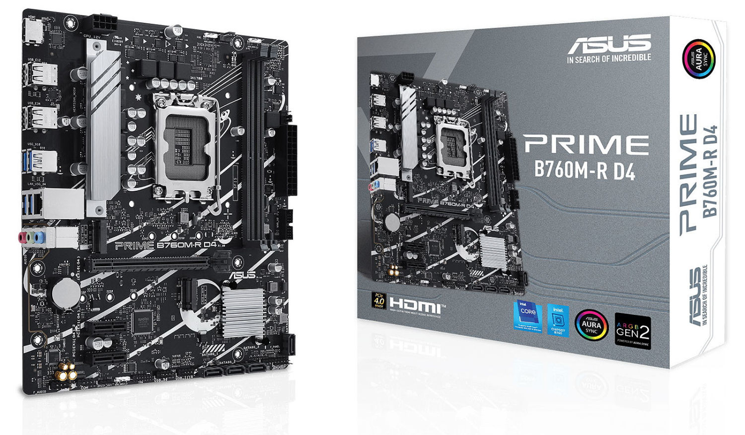 Pamatplate Asus Prime B760M-R D4 (PRIMEB760M-RD4)