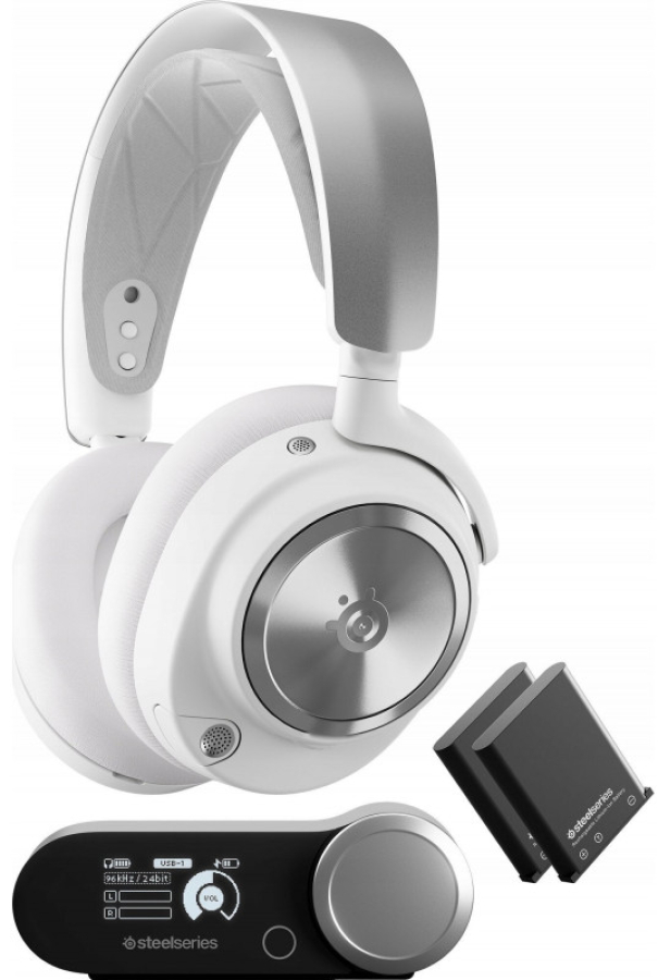 Headset SteelSeries Arctis Nova Pro White (61524)