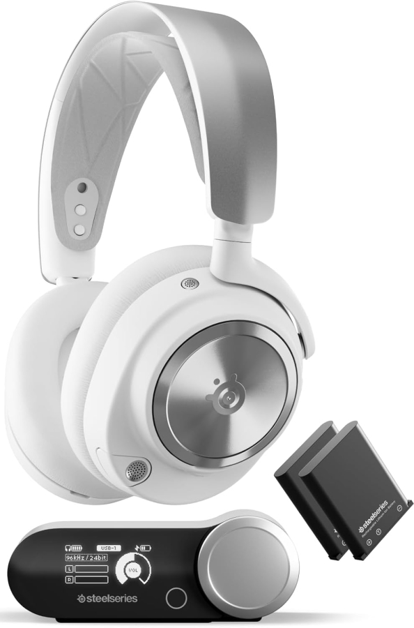 Austiņas SteelSeries Arctis Nova Pro White (61526)