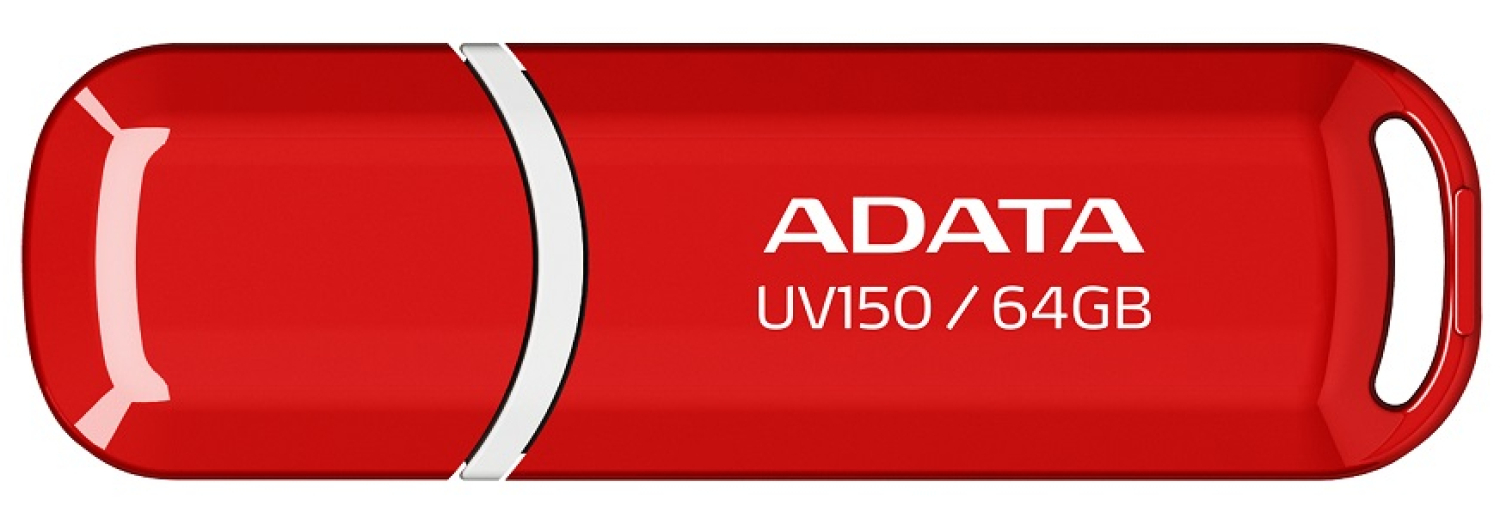 Zibatmiņa Adata UV150 Red 64GB (AUV150-64G-RRD)