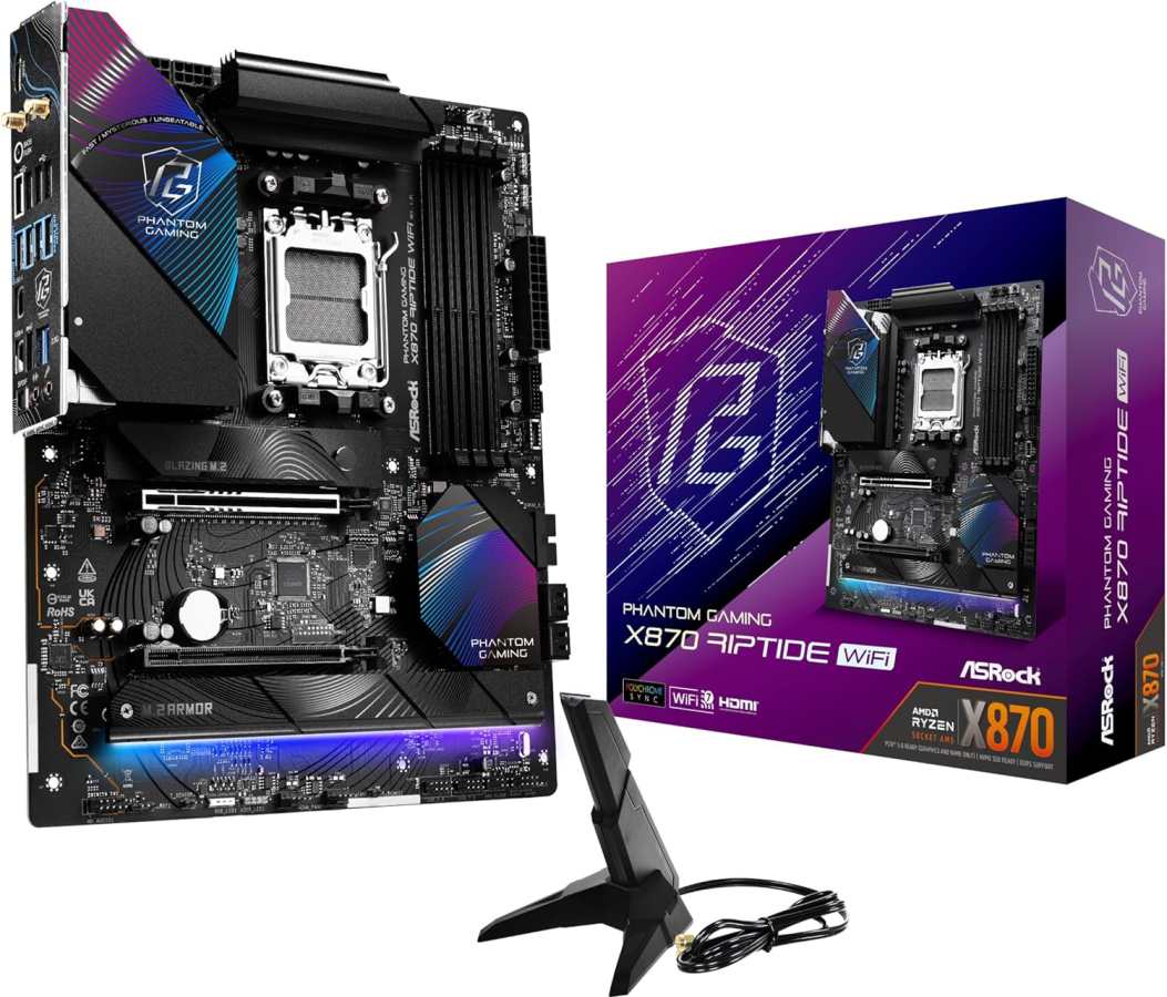 Pamatplate ASRock Phantom Gaming X870 Riptide WiFi (X870 RIPTIDE WIFI)