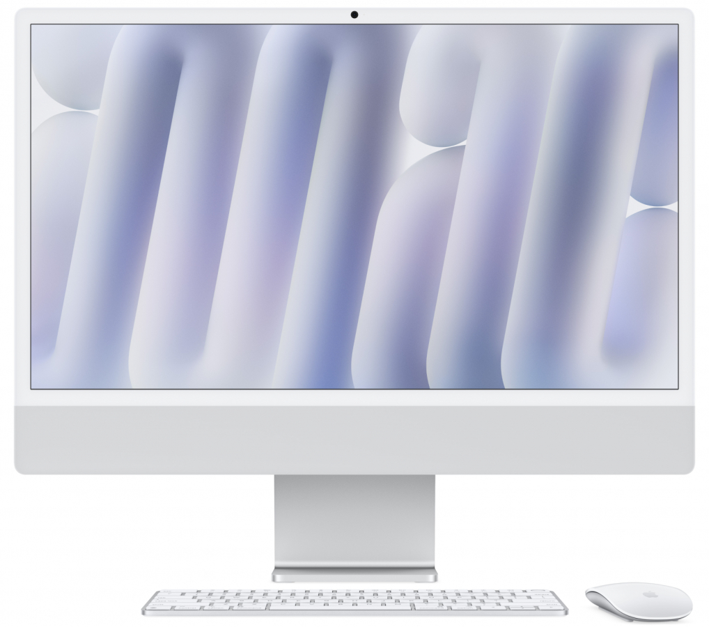 Personālais dators Apple iMac M4 16GB 256GB EN Silver (MWUC3ZE/A)