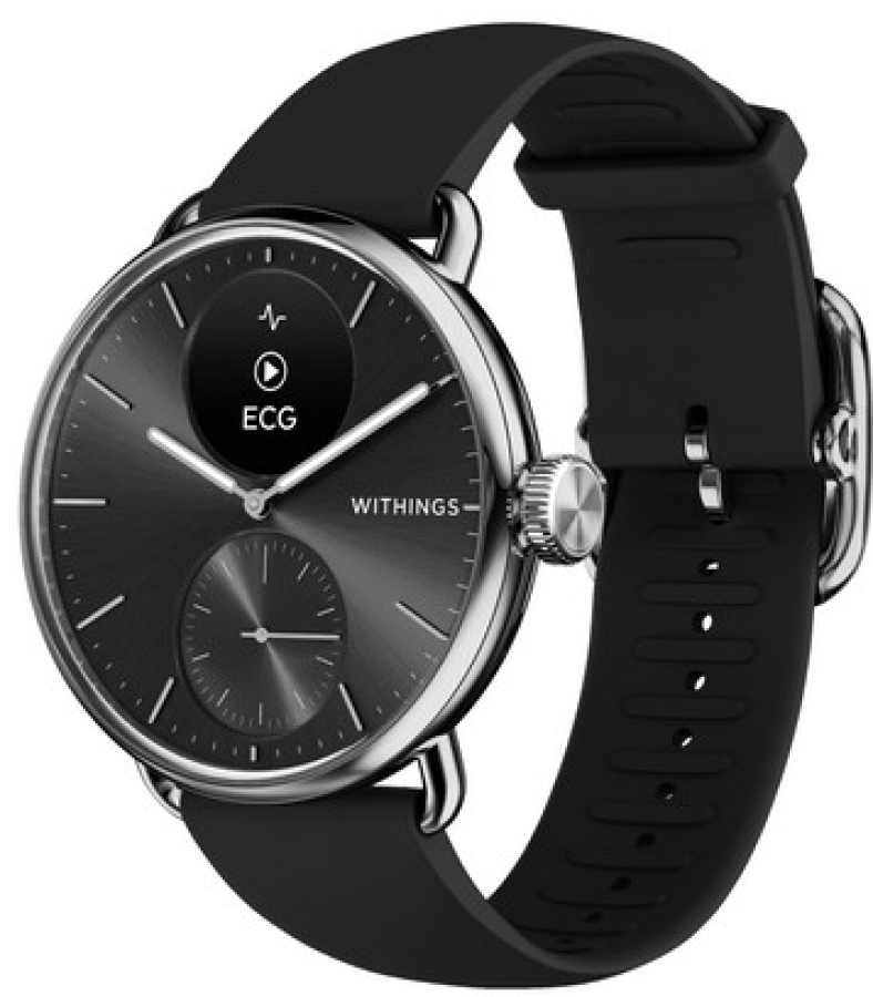 Viedpulkstenis Withings Scanwatch 2 38mm Black (ICHWA101ALLINTPA)
