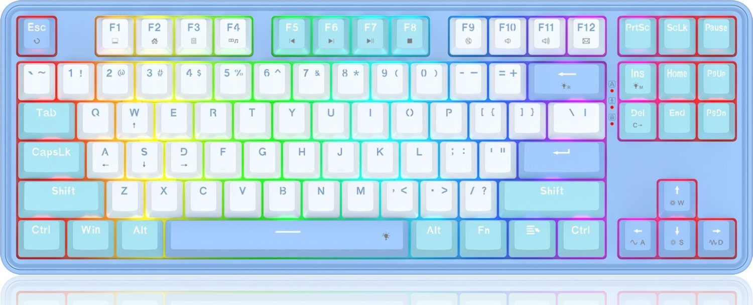 Klaviatūra Redragon K707 StarBlade (K707WBB-RGB)