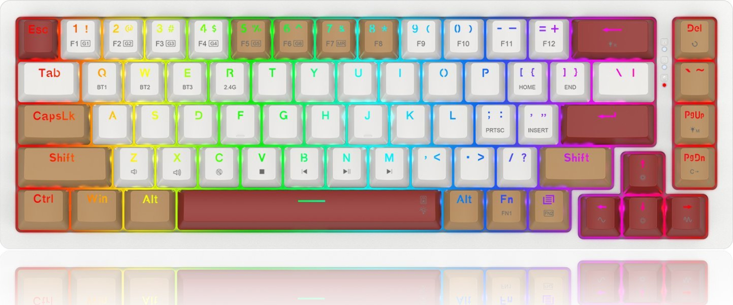 Klaviatūra Redragon K677WLR Pro (K677WLR-RGB-PRO)