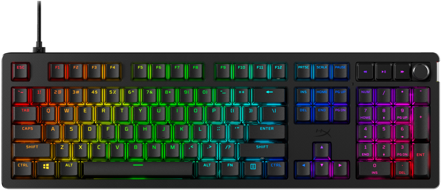 Klaviatūra HyperX Alloy Rise US HyperX Red-linear (7G7A3AA#ABA)