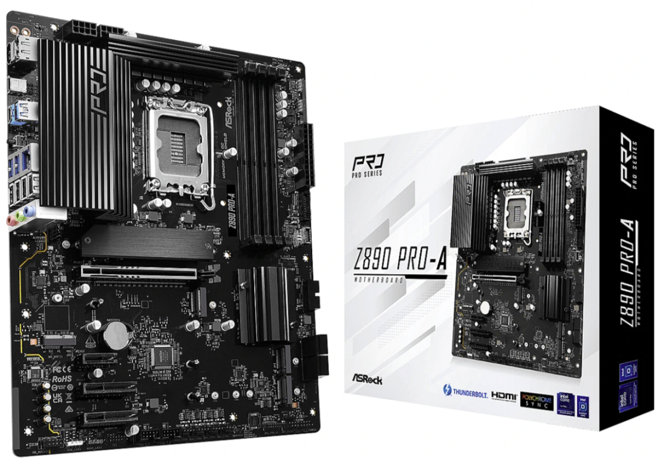 Pamatplate ASRock Z890 Pro-A (Z890 PRO-A)