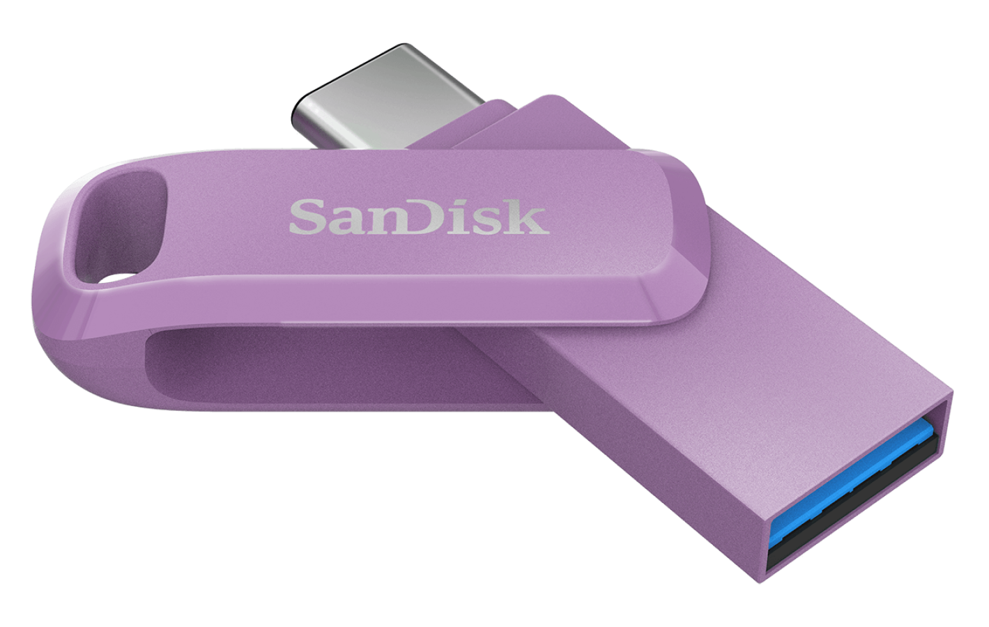 Zibatmiņa SanDisk Ultra Dual Drive Go USB-A / USB Type-C 256GB Lavender (SDDDC3-256G-G46L)