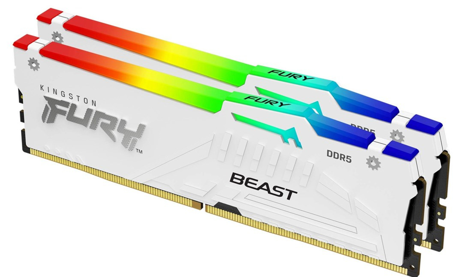 RAM Kingston FURY Beast 32GB White RGB EXPO (KF560C36BWE2AK2-32)