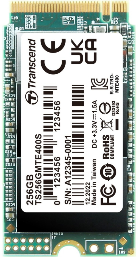 Cietais disks Transcend MTE400S 256GB (TS256GMTE400S)