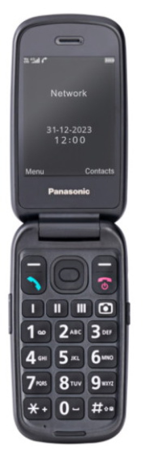 Mobile phone Panasonic KX-TU550EXB Black (KX-TU550EXB)