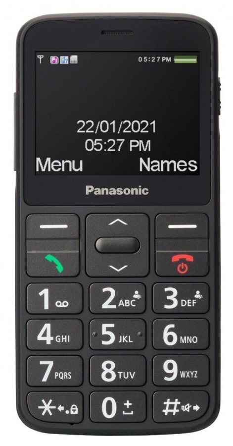 Mobile phone Panasonic KX-TU160EXB Black (KX-TU160EXB)