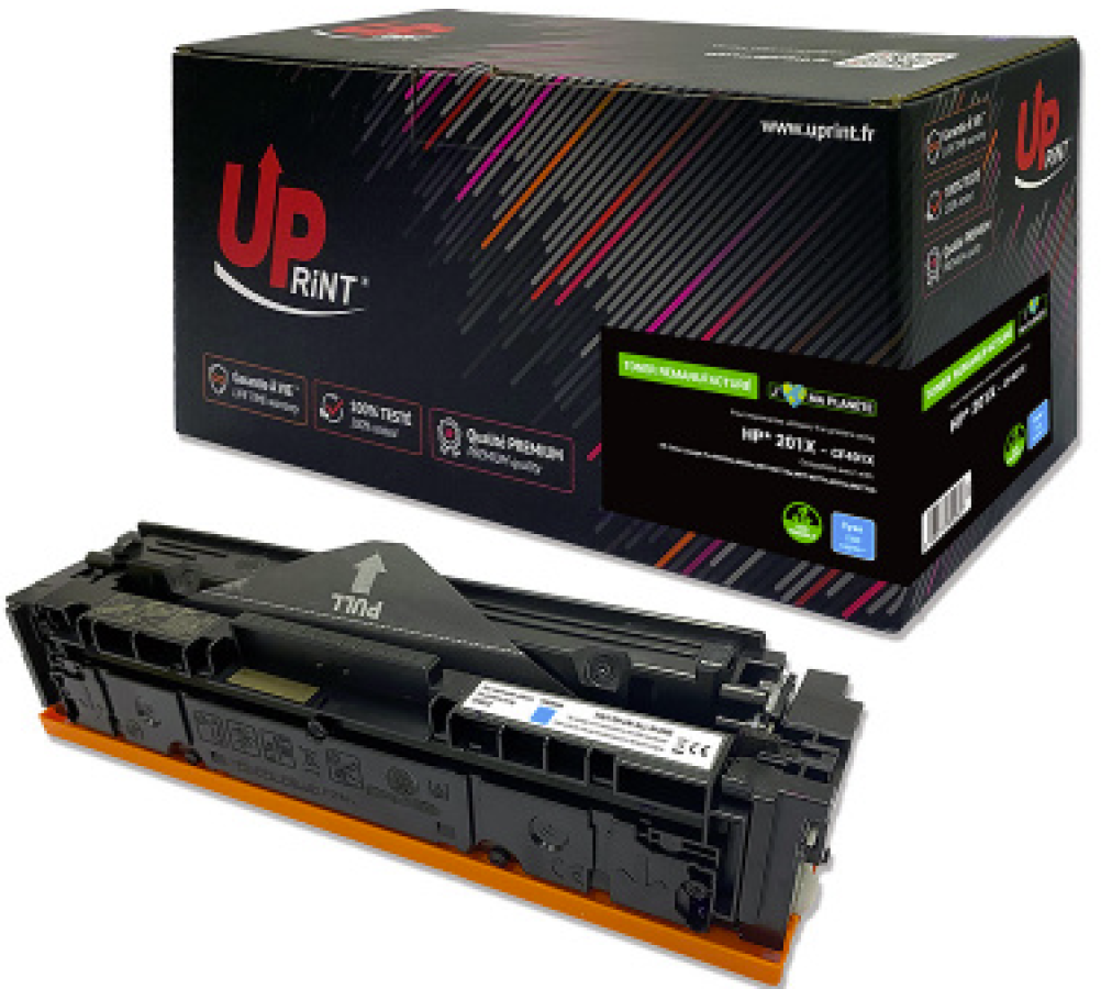 Toneris Uprint H.201XC Cyan Remanufactured (H.201XC-RE-UP)