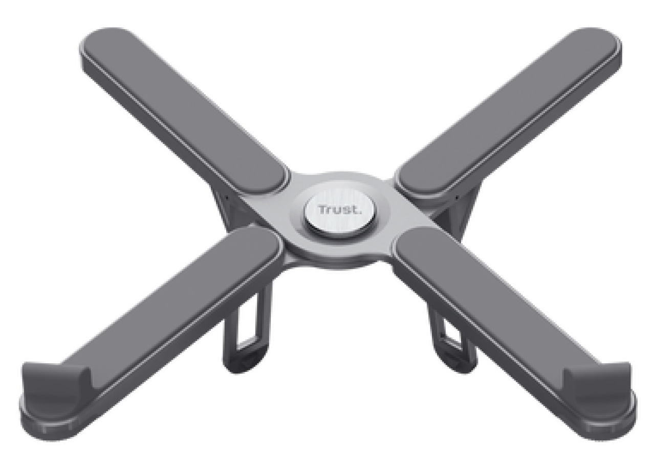 Klēpjdatora statīvs Trust Macy Foldable Laptop Stand (25647)