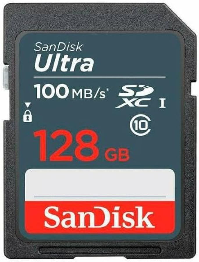 Atmiņas karte Sandisk Ultra SDXC SDHC 128GB (SDSDUNR-128G-GN3IN)