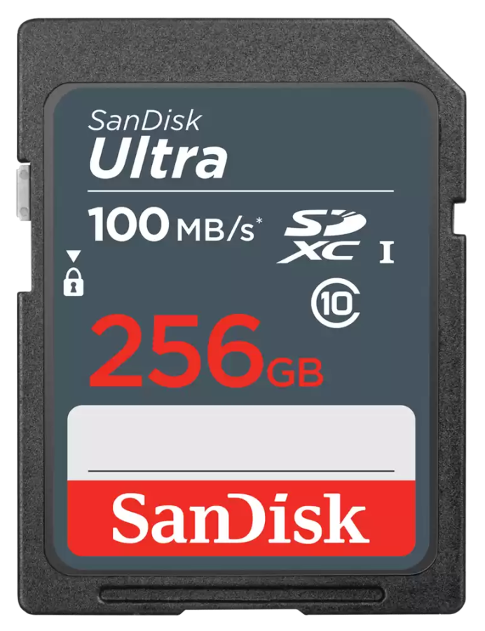 Atmiņas karte Sandisk Ultra SDXC SDHC 256GB (SDSDUNR-256G-GN3IN)
