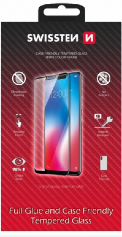 Aizsargstikls Swissten Galaxy A55 5G Full Face Tempered Glass (54501849)