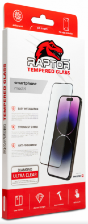Aizsargstikls Swissten Galaxy A35 5G Raptor Diamond Ultra Clear Full Face Tempered Glass (84501823)