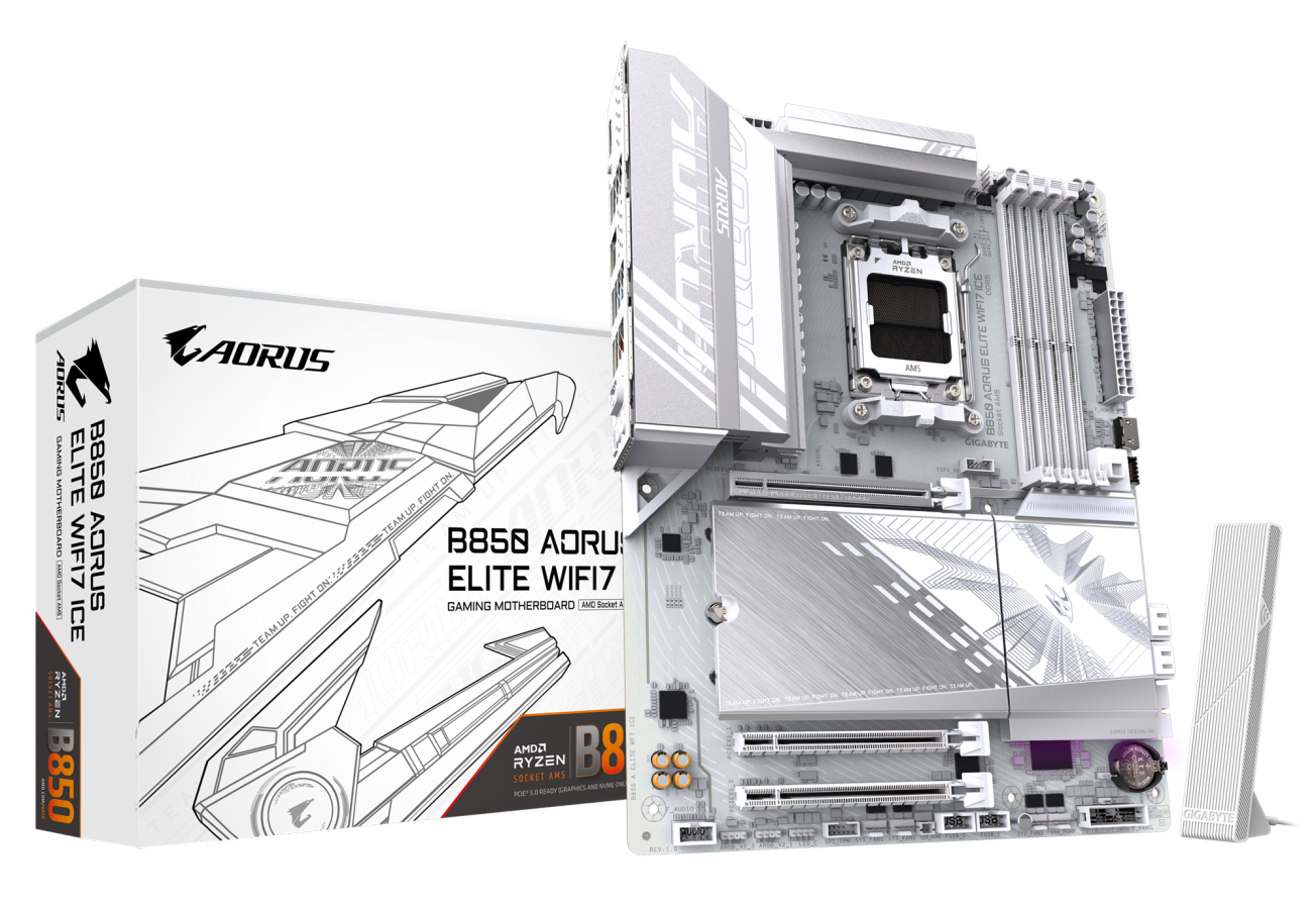 Motherboard Gigabyte B850 AORUS Elite ICE WiFi7 (B850 A ELITE WF7 ICE)