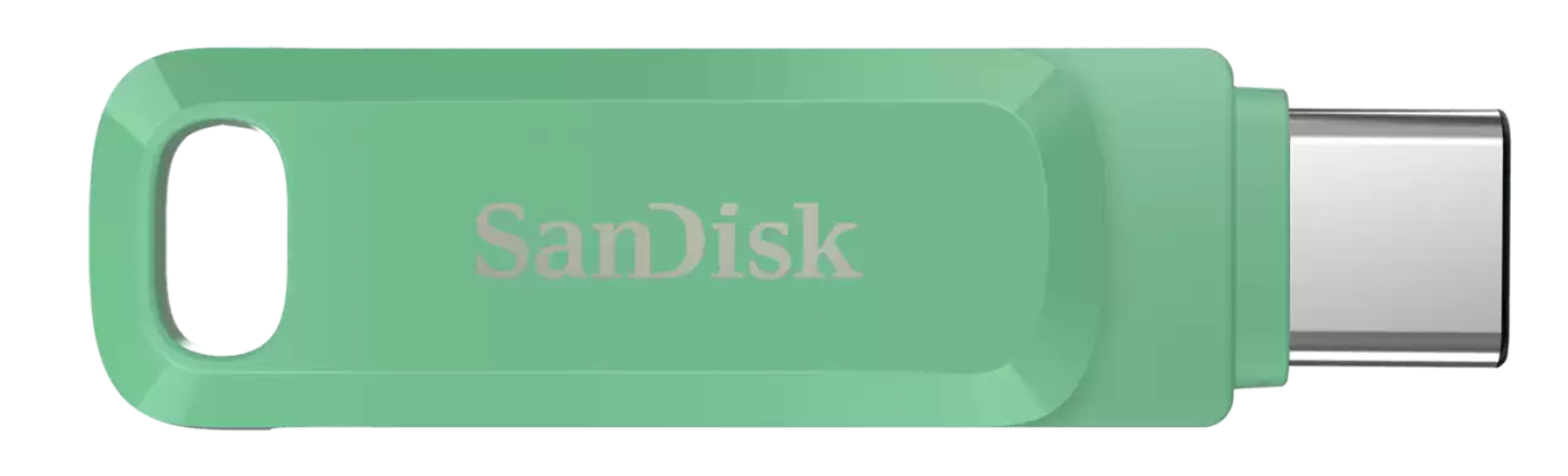 Zibatmiņa SanDisk Ultra Dual Drive Go USB-A / USB Type-C 256GB Absinthe Green (SDDDC3-256G-G46AG)