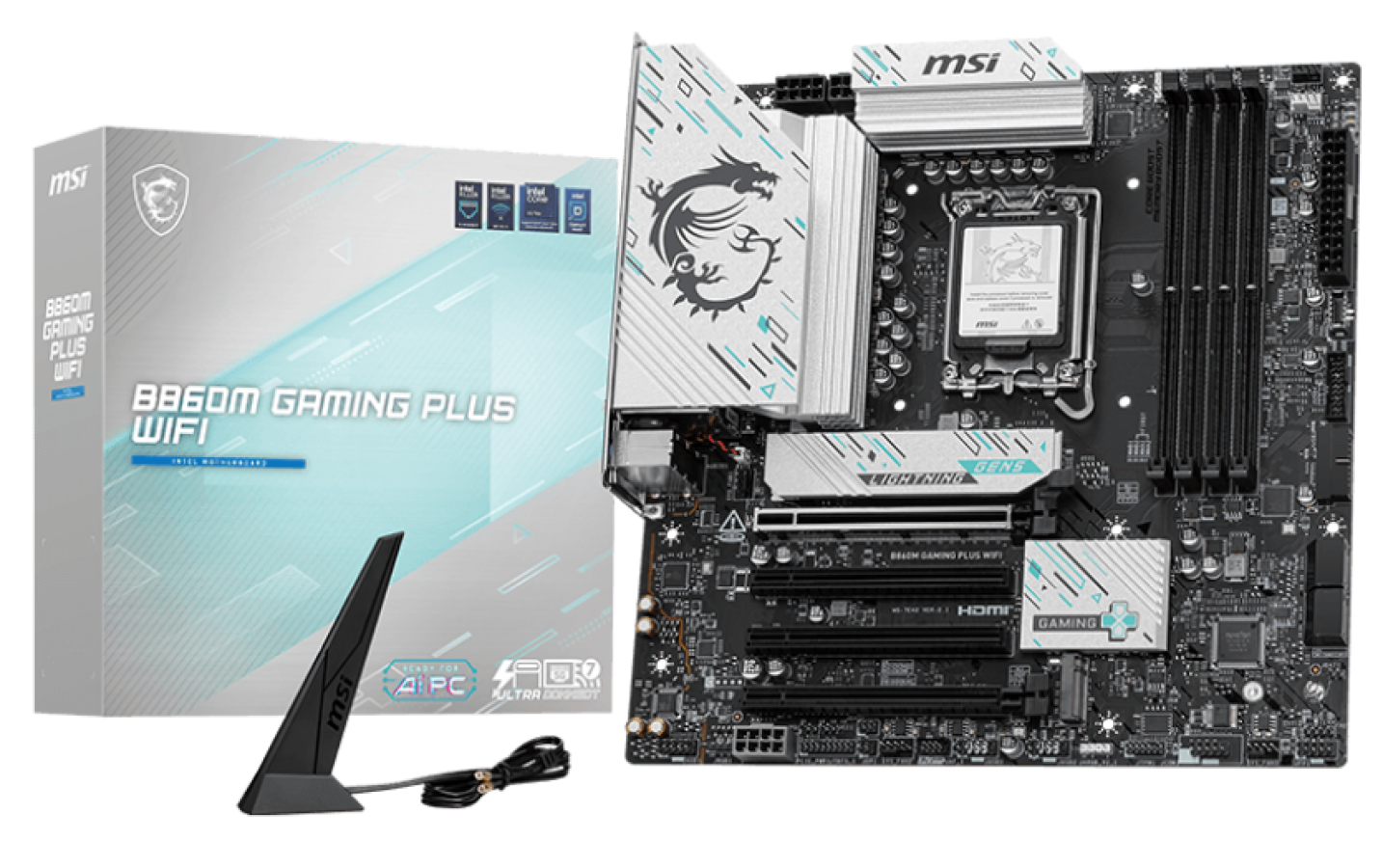 Pamatplate MSI B860M GAMING PLUS WIFI (B860M GAMING PLUS WIFI)