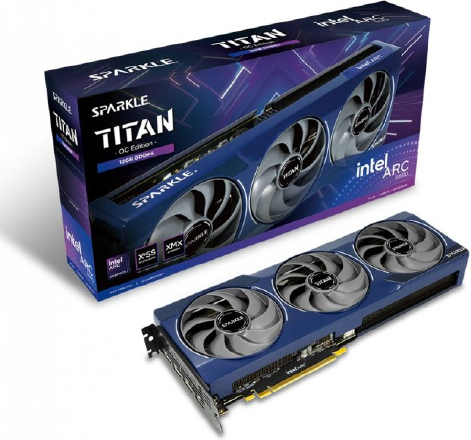 Videokarte Sparkle Arc B580 12GB TITAN OC (1A1-S00421500G)