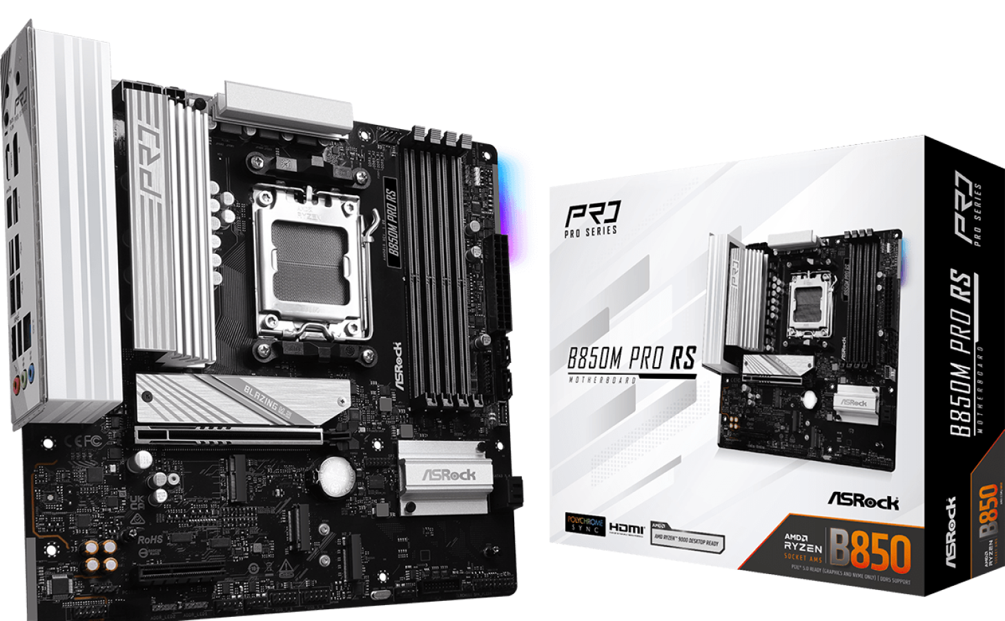 Pamatplate ASRock B850M PRO RS (B850M PRO RS)