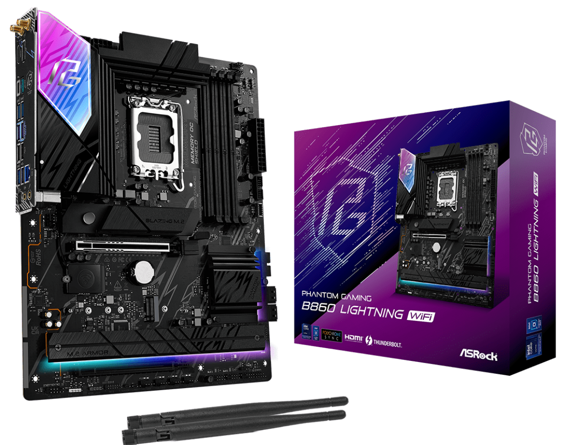 Pamatplate ASRock B860 Lightning WiFi (B860 LIGHTNING WIFI)