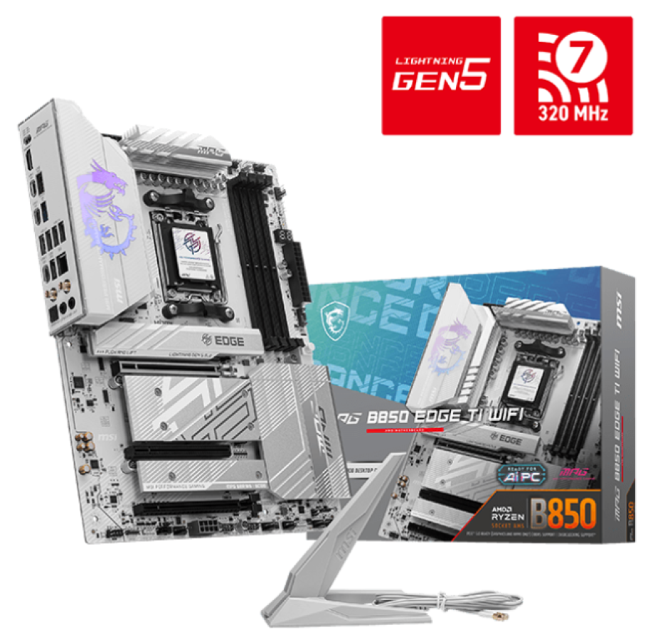 Pamatplate MSI MPG B850 EDGE TI WIFI (MPG B850 EDGE TI WIFI)