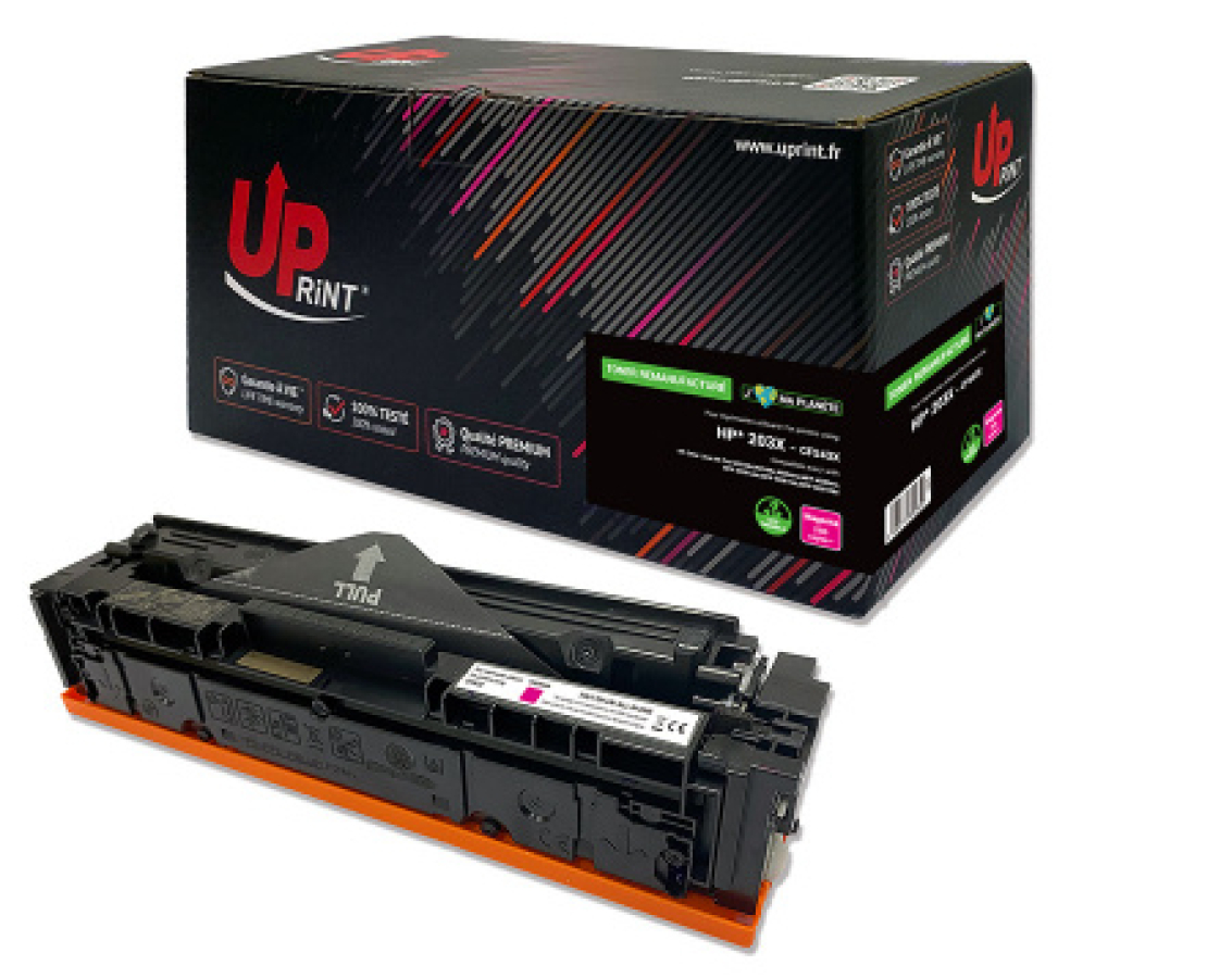 Tonera kasete Uprint HP CF413X / Canon 046HM Magenta REMANUFACTURE (H.410XM-RE-UP)