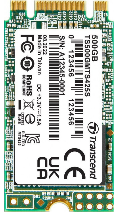 Hard drive Transcend MTS425S 500GB (TS500GMTS425S)