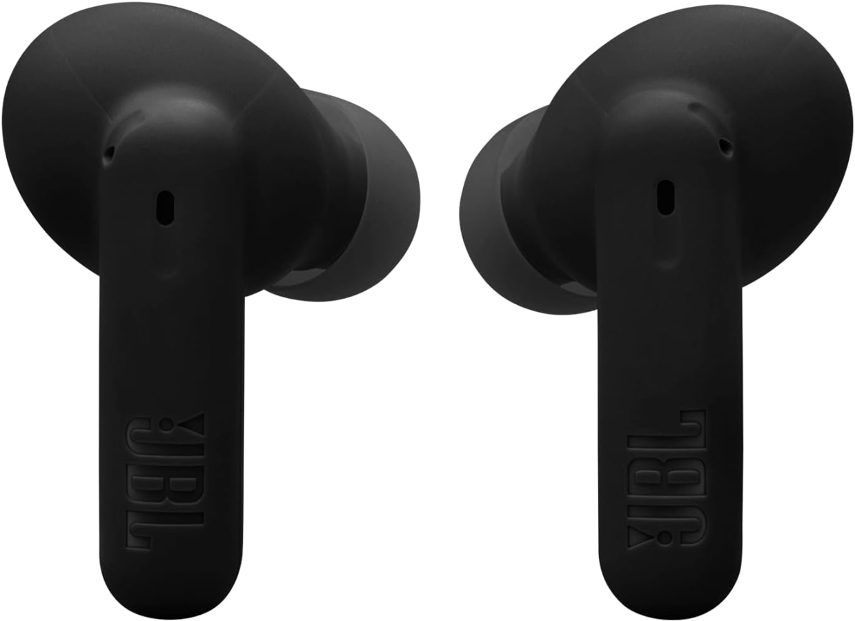 Austiņas JBL Wave Beam 2 Black Wireless Noise-Cancelling (JBLWBEAM2BLK)