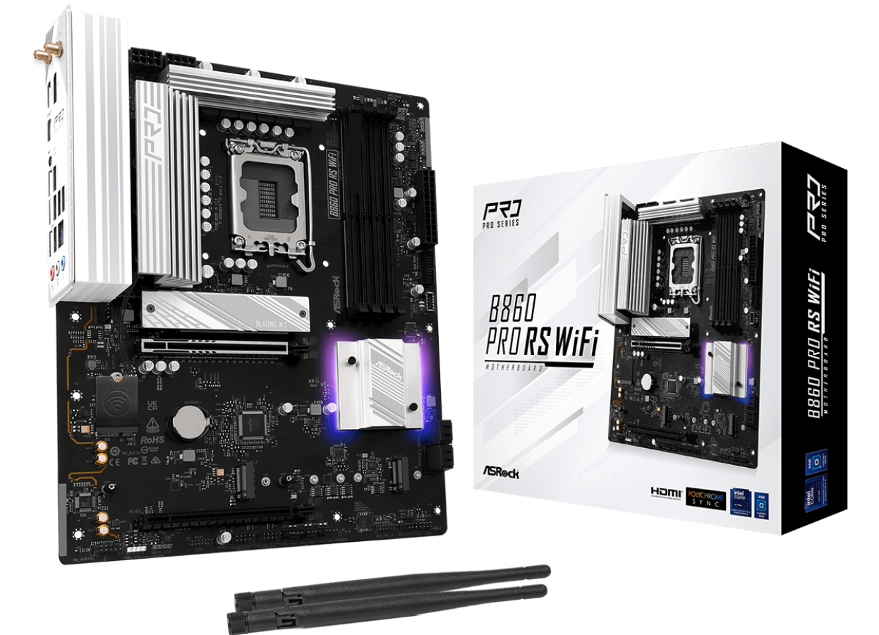 Pamatplate ASRock B860 Pro RS WiFi (B860 PRO RS WIFI)