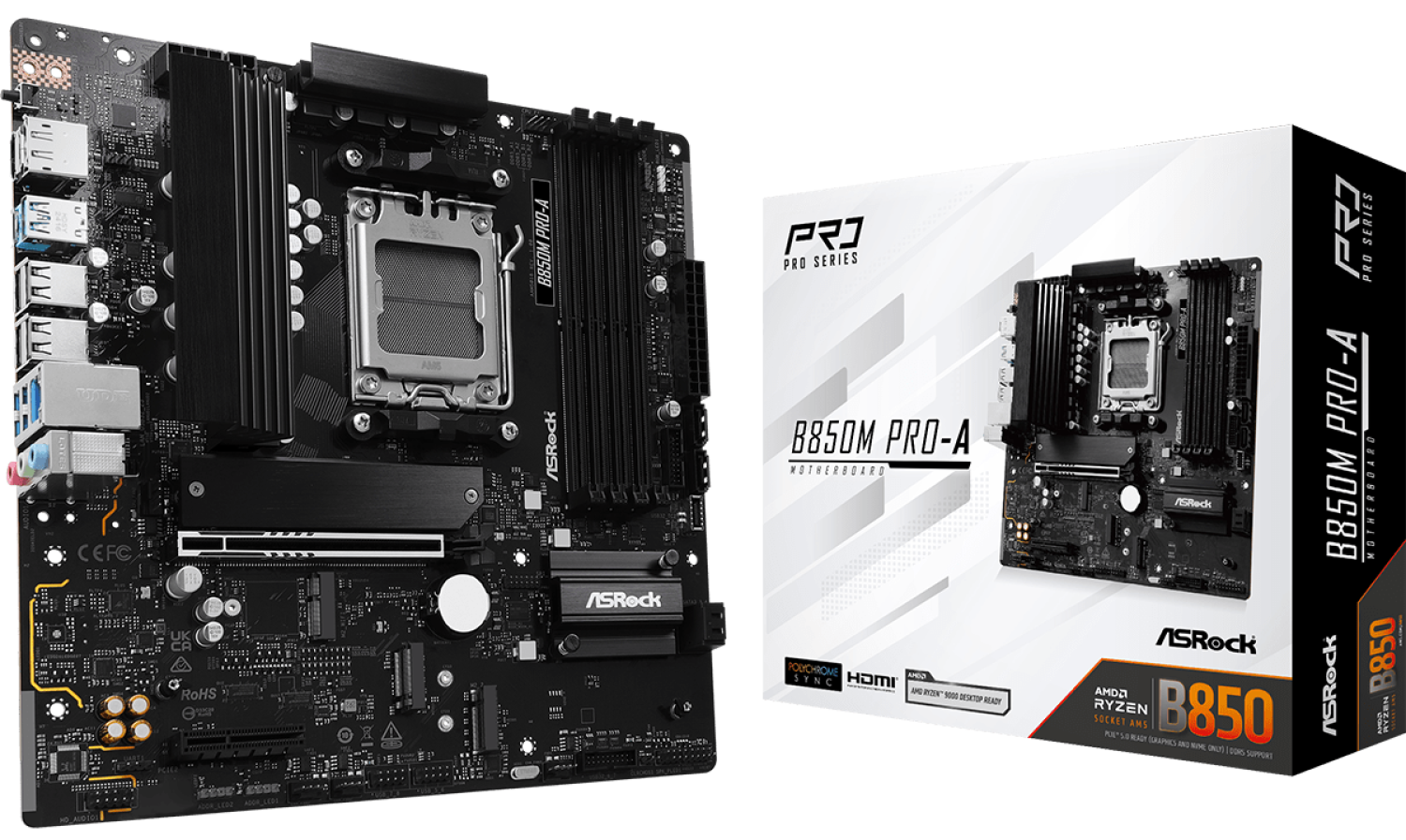 Pamatplate ASRock B850M PRO-A (B850M PRO-A)