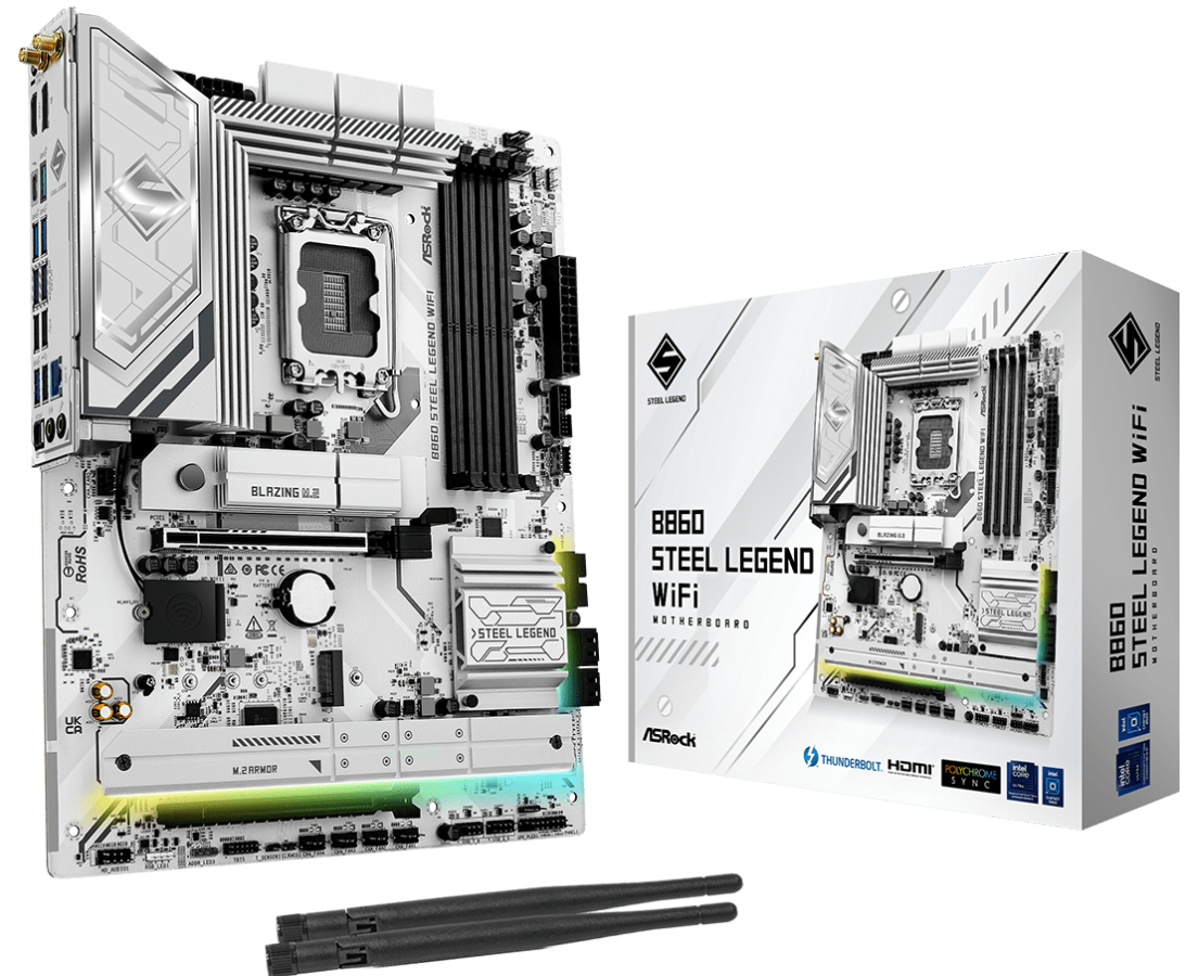 Pamatplate ASRock B860 Steel Legend WiFi (B860 STEEL LEGEND WIFI)