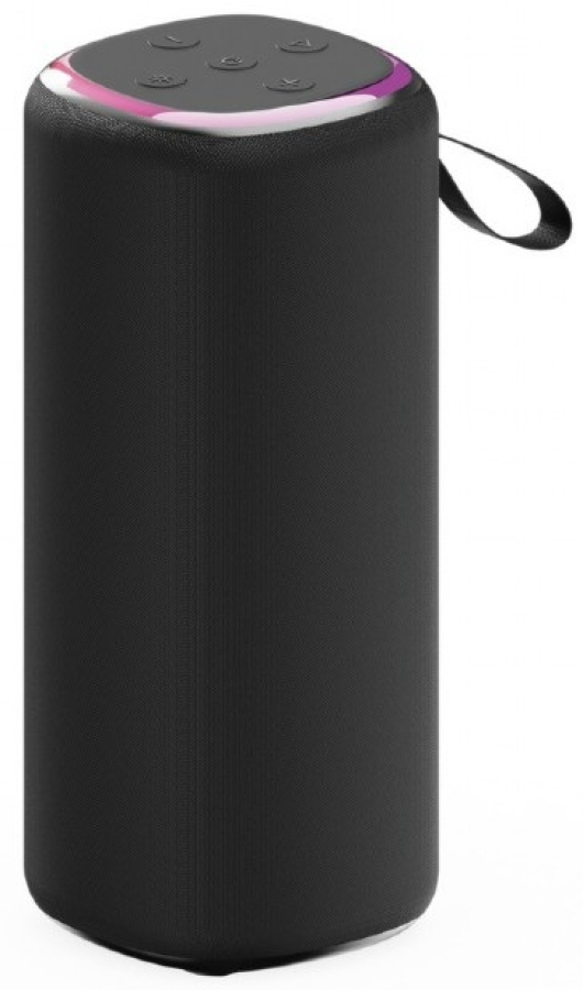 Loudspeaker gembird bluetooth LED Speaker SPK-BT-LED-08L Black (SPK-BT-LED-08L)