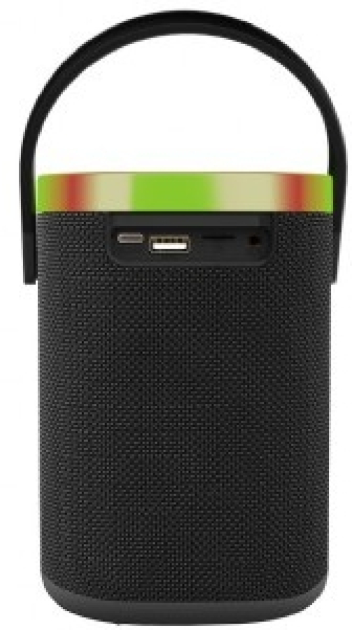 Skaļrunis Gembird Bluetooth LED Speaker SPK-BT-LED-06 Black (SPK-BT-LED-06)