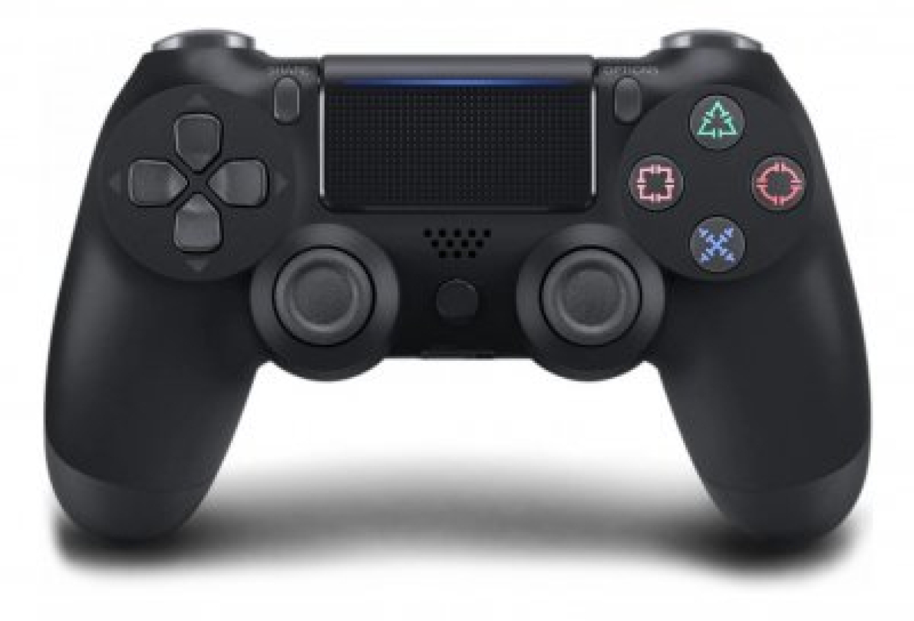 Spēļu kontrolieris RoGer PS DualShock 4 Black (RO-PS4DS)
