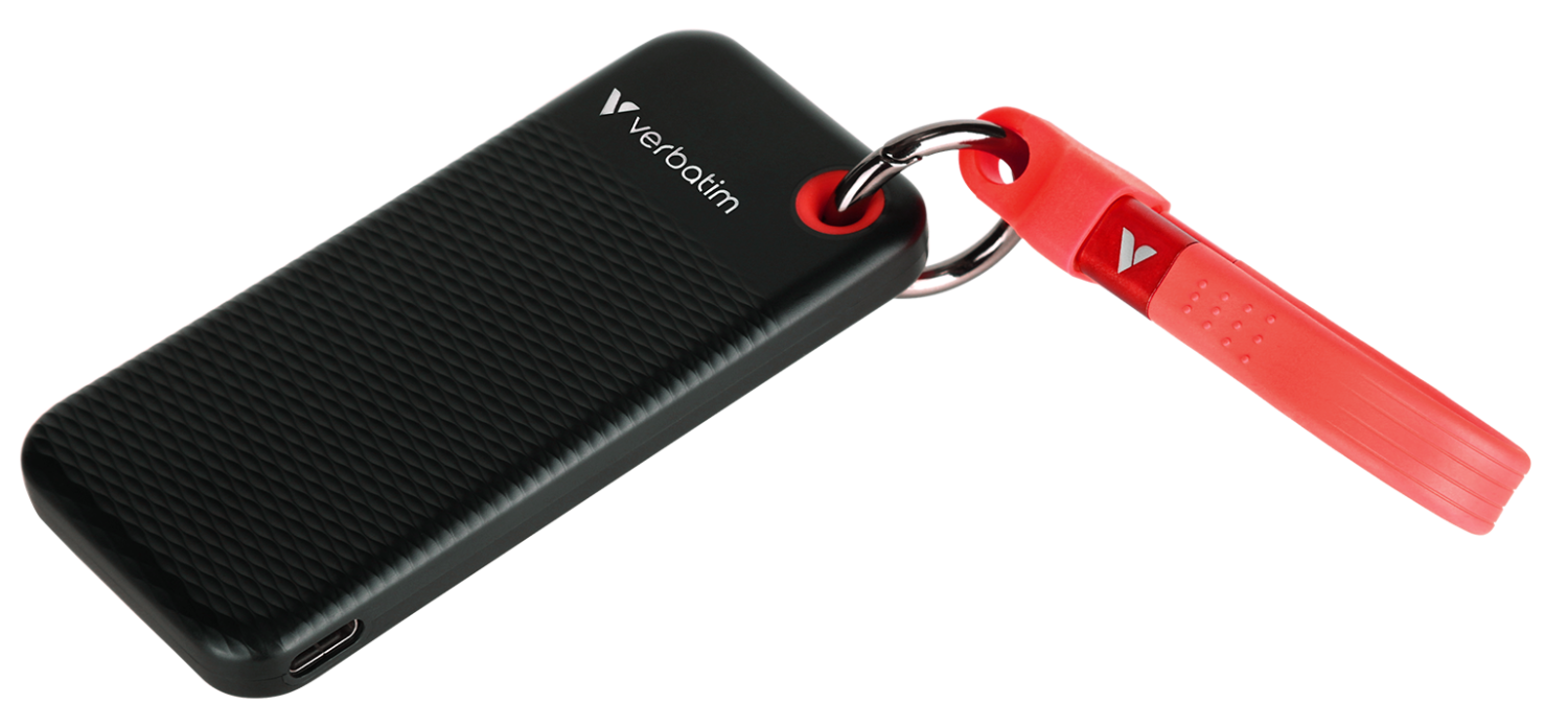 Ārējais cietais disks Verbatim 2TB Pocket Black Red (32196V)