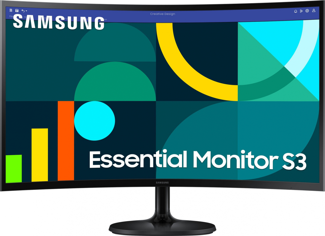 Monitors Samsung Essential S3 27" Curved 100Hz LS27D360GAUXEN (LS27D360GAUXEN)