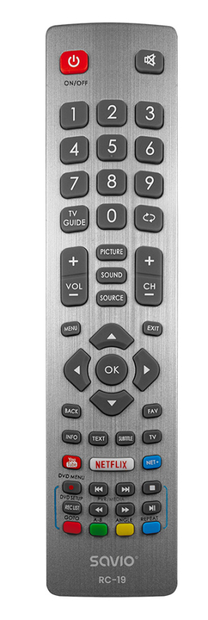TV pults Savio RC-19 Sharp televizoriem (RC-19)