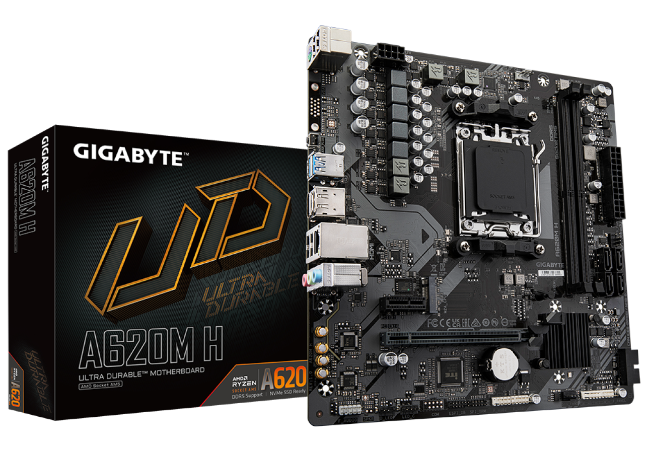 Pamatplate Gigabyte A620M H (rev. 1.2) (A620MH1.2)