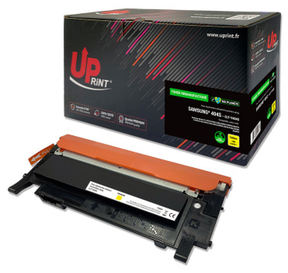Toneris UPrint Samsung CLTC404S Yellow Remanufactured (S.404SY-RE-UP)