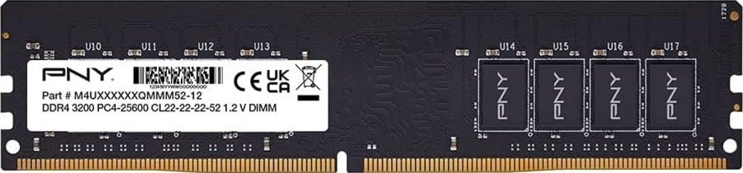 Operative Memory Pny Performance 16GB Black (MD16GSD43200-TB)