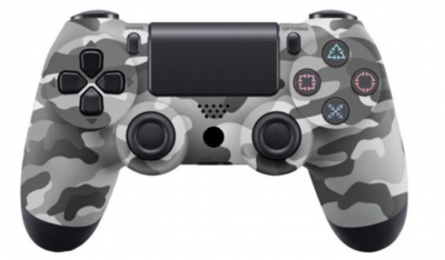 Spēļu kontrolieris RoGer PS DualShock 4 v2 Gray Camo (RO-PS4DS-CAMOGR)